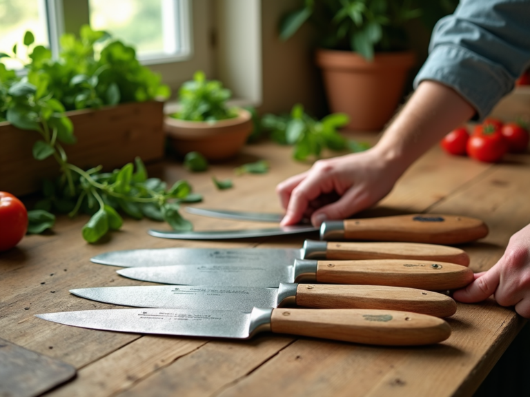 Noże z materiałów ekologicznych: innowacje w produkcji